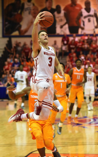 Wisconsin beats Tennessee after trailing in second half